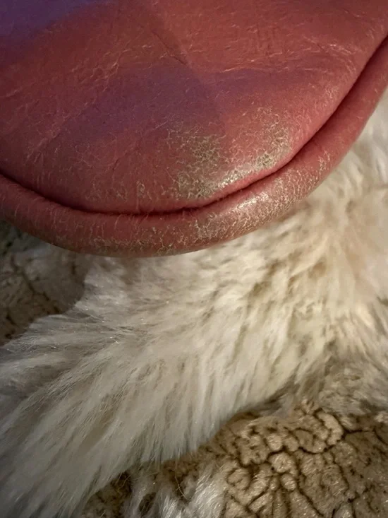 Vintage 90s Y2K Jenny VERA PELLE made in ITALY Pink Leather Hobo Bag - Picture 15 of 16